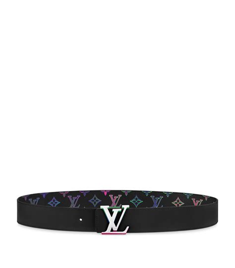 holographic louis vuitton belt|louis vuitton lv reversible belt.